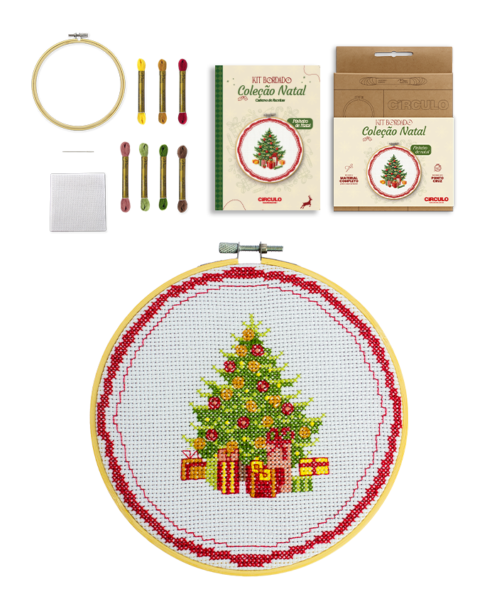 Kit Bordado Natal
